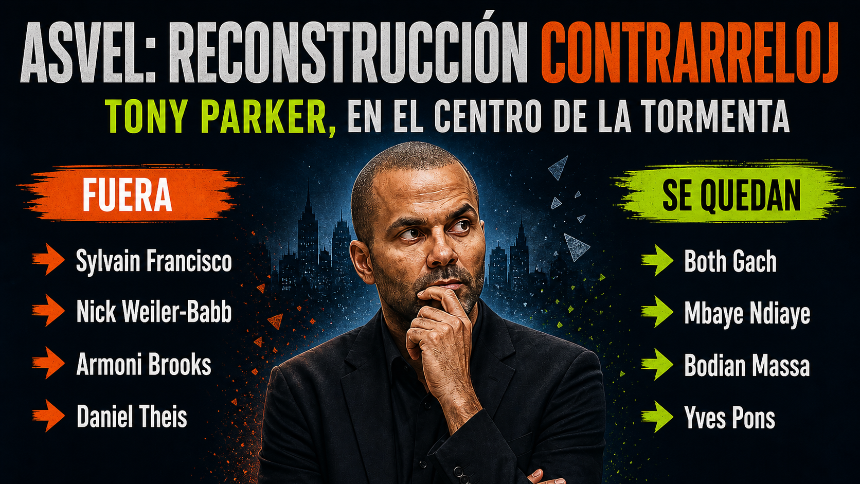 ASVEL se queda con solo cuatro jugadores tras su crisis económica