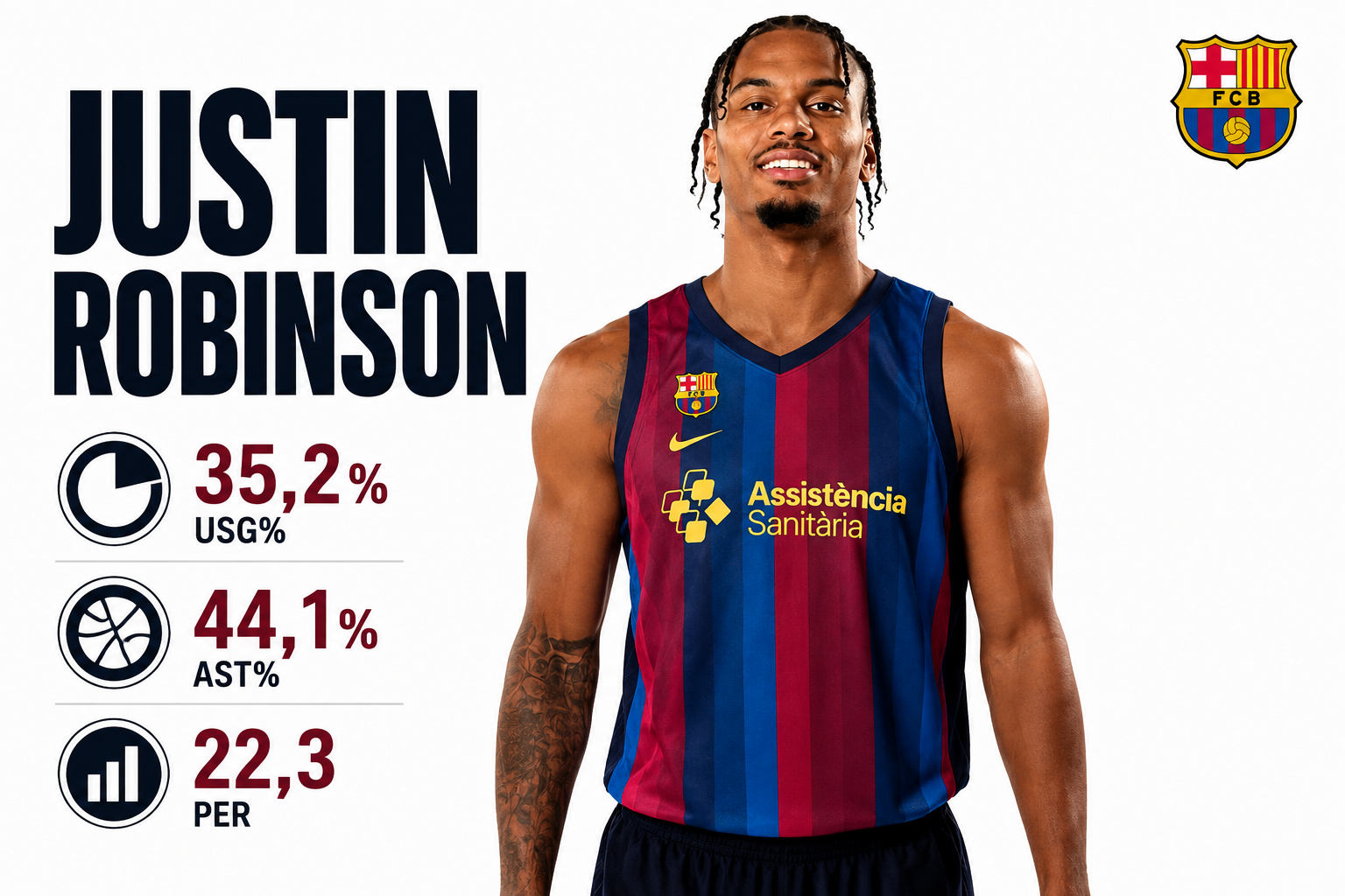 Justin Robinson: creación, ritmo y un reto en Barcelona