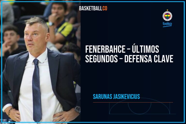 Fenerbahce – Últimos segundos – Defensa clave - SARUNAS JASIKEVICIUS