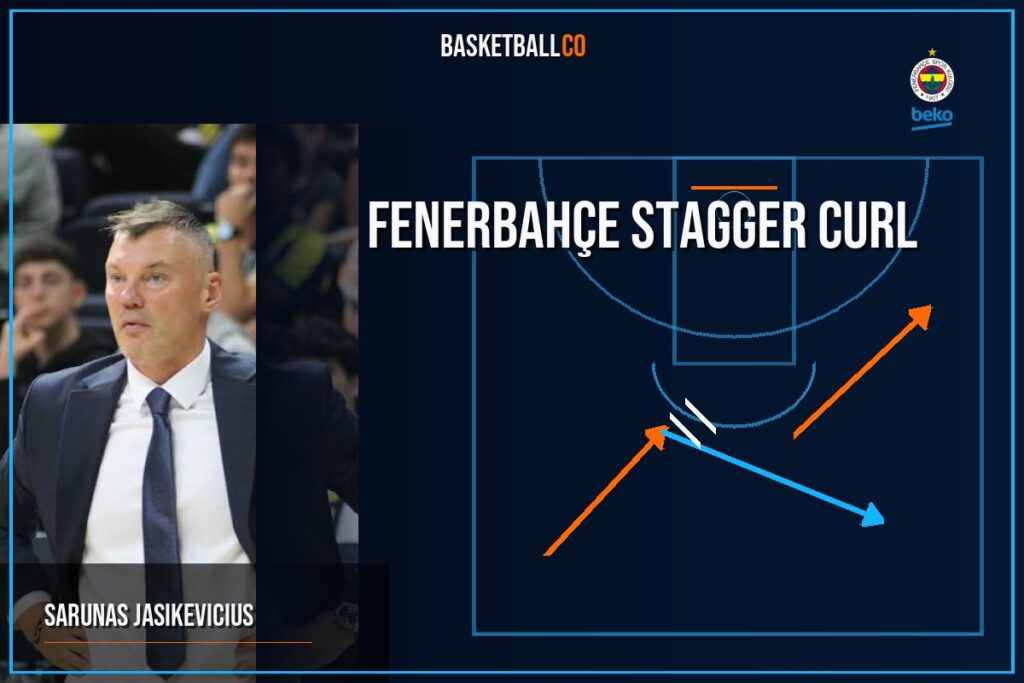 FENERBAHÇE STAGGER CURL - SARUNAS JASIKEVICIUS