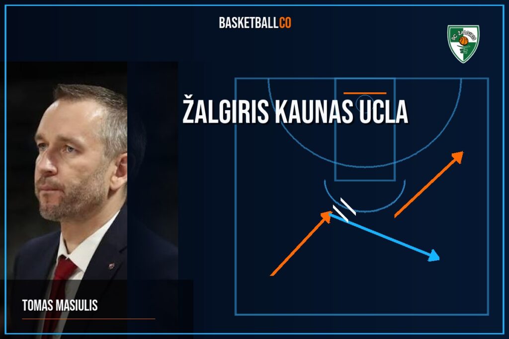 Žalgiris Kaunas UCLA - TOMAS MASIULIS