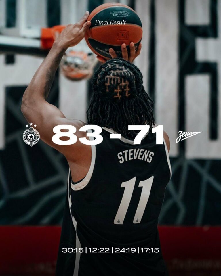 Partizan 83:71 Zenit