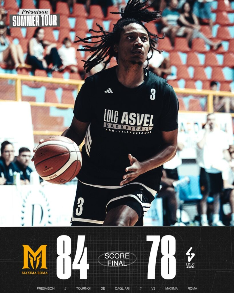 ASVEL: Cale mantiene su buena pretemporada y Waters y Washington empiezan a mostrar su peso ofensivo