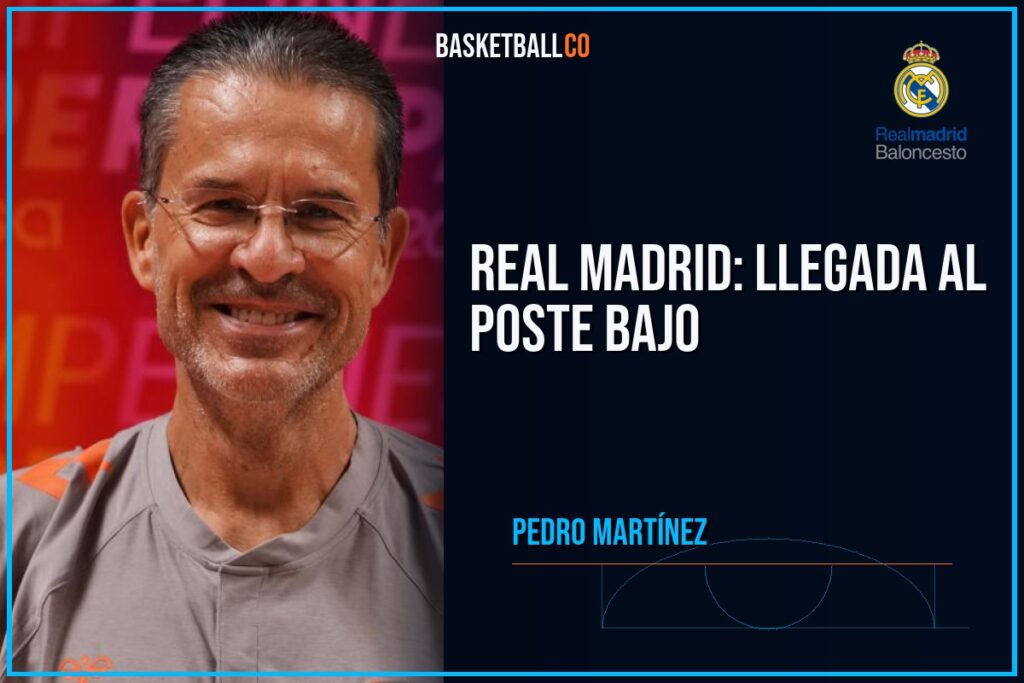 REAL MADRID: Llegada al poste bajo - PEDRO MARTÍNEZ
