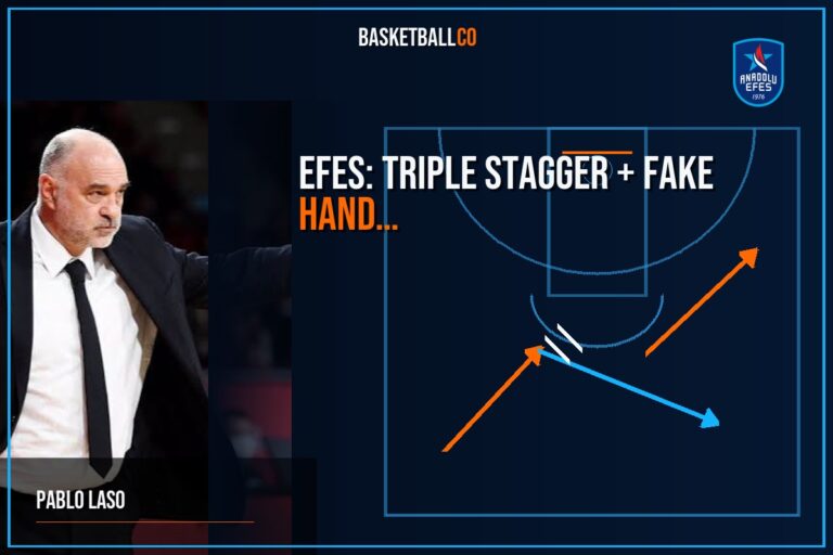EFES: Triple stagger + fake hand off