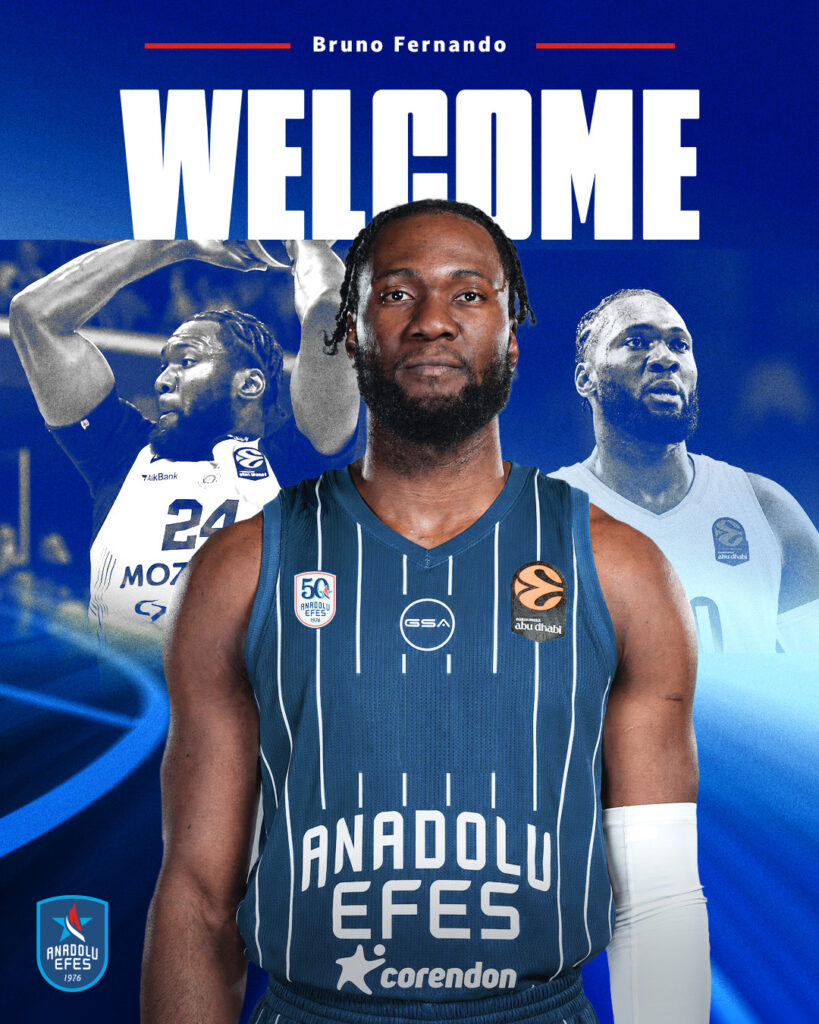 Bruno Fernando deja la gran noticia en la derrota de Anadolu Efes