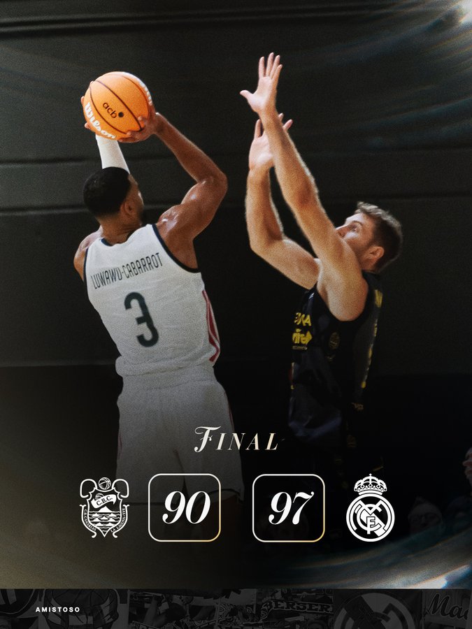 La Laguna Tenerife 90-97 Real Madrid