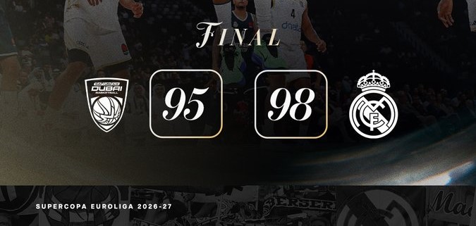 Real Madrid 98-95 Dubai: Tavares domina la pintura y Okobo lidera la reacción de Dubai