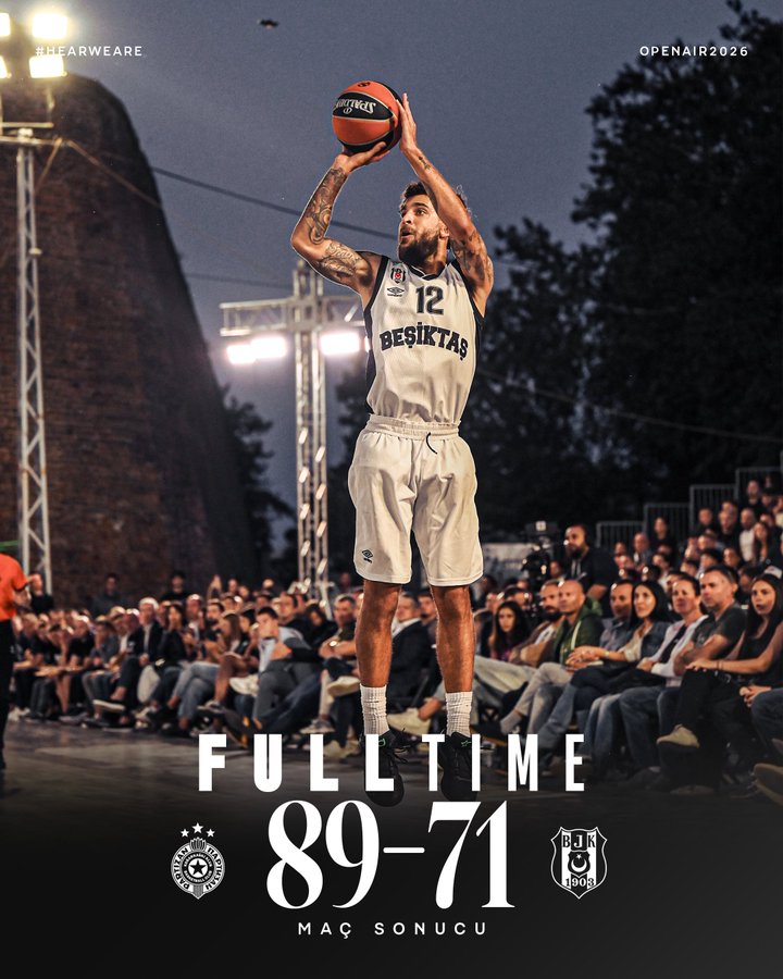 Partizan 89 Besiktas 71